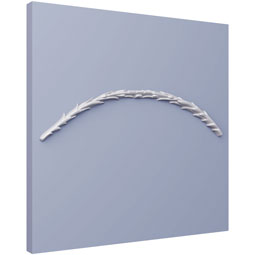 Ekena Millwork - ONL14X03X01WI - Endurathane Winslow Onlay, 15 1/4"W x 3 2/8"H x 1/2"P, Factory Primed