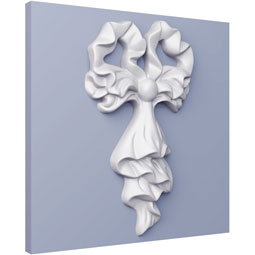 Ekena Millwork - ONL04X06X01AL - Endurathane Alexis Onlay, 4 1/2"W x 6 2/8"H x 3/4"P, Factory Primed