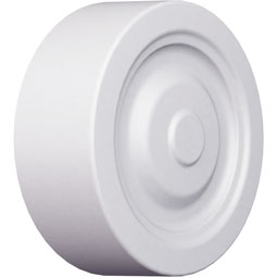 Ekena Millwork - ONL03X03X01NA - Endurathane Nala Onlay, 3 3/4"W x 2 3/4"H x 7/8"P, Factory Primed
