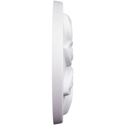 Ekena Millwork - ONL05X05X01SH - Endurathane Shay Onlay, 5"W x 5"H x 3/4"P, Factory Primed