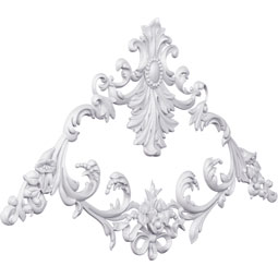 Ekena Millwork - ONL24X24X01ST - Endurathane Sterling Onlay, 24 5/8"W x 23 5/8"H x 1"P, Factory Primed