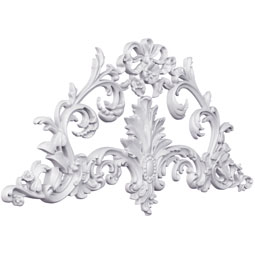 Ekena Millwork - ONL30X15X01KA - Endurathane Kayce Onlay, 31 3/8"W x 15 3/8"H x 1"P, Factory Primed