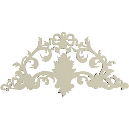 Ekena Millwork - ONL30X15X01KA - Endurathane Kayce Onlay, 31 3/8"W x 15 3/8"H x 1"P, Factory Primed