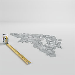 Ekena Millwork - ONL30X15X01KA - Endurathane Kayce Onlay, 31 3/8"W x 15 3/8"H x 1"P, Factory Primed