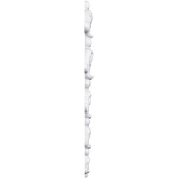 Ekena Millwork - ONL04X11X01ZA - Endurathane Zara Onlay, 5 3/8"W x 10 1/2"H x 1/2"P, Factory Primed