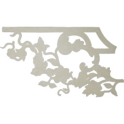 Ekena Millwork - PML15X08FI-L - Endurathane Finn Panel Moulding Corner, 14 5/8"W x 8"H x 5/8"P, Left (matches moulding PML01X01FI), Factory Primed