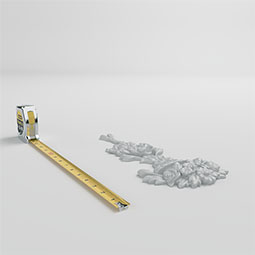 Ekena Millwork - ONL06X13X01LA - Endurathane Laurel Onlay, 6"W x 12 5/8"H x 7/8"P, Factory Primed