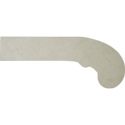 Ekena Millwork - PML05X02RO-L - Endurathane Rowan Panel Moulding Corner, 5 1/8"W x 2 1/8"H x 7/8"P, Left (matches moulding PML01X01RO), Factory Primed