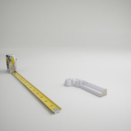 Ekena Millwork - PML05X02RO-L - Endurathane Rowan Panel Moulding Corner, 5 1/8"W x 2 1/8"H x 7/8"P, Left (matches moulding PML01X01RO), Factory Primed