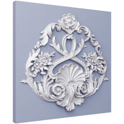 Ekena Millwork - ONL17X16X02DO - Endurathane Douglass Onlay, 17"W x 16 2/8"H x 1 1/2"P, Factory Primed