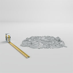 Ekena Millwork - ONL17X16X02DO - Endurathane Douglass Onlay, 17"W x 16 2/8"H x 1 1/2"P, Factory Primed