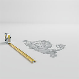 Ekena Millwork - ONL15X10X01SU - Endurathane Summer Onlay, 15"W x 9 1/2"H x 3/4"P, Factory Primed