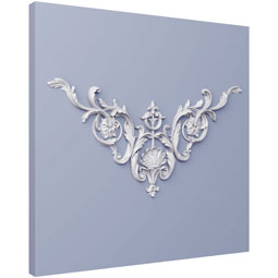 Ekena Millwork - ONL20X20X01JU - Endurathane Juniper Onlay, 20 5/8"W x 19 5/8"H x 1 1/8"P, Factory Primed