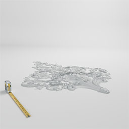 Ekena Millwork - ONL35X49X02RO - Endurathane Roman Onlay, 36 3/8"W x 48 7/8"H x 1 5/8"P, Factory Primed