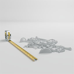 Ekena Millwork - ONL14X10X01AS - Endurathane Asma Onlay, 15 1/8"W x 10 2/8"H x 1 1/8"P, Factory Primed