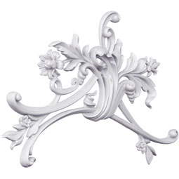 Ekena Millwork - ONL27X18X01SK - Endurathane Skye Onlay, 27 7/8"W x 17 3/4"H x 1 3/8"P, Factory Primed