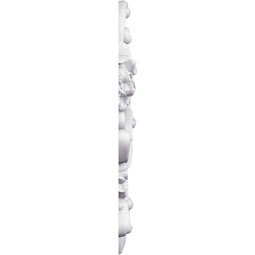 Ekena Millwork - ONL27X18X01SK - Endurathane Skye Onlay, 27 7/8"W x 17 3/4"H x 1 3/8"P, Factory Primed