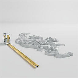 Ekena Millwork - ONL27X13X01CA - Endurathane Carter Onlay, 27"W x 13 3/8"H x 1 1/8"P, Factory Primed