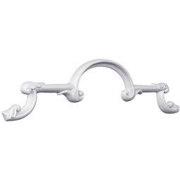 Ekena Millwork - ONL13X03X01BO - Endurathane Bonnie Onlay, 13"W x 3 1/8"H x 1/2"P, Factory Primed