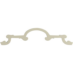 Ekena Millwork - ONL13X03X01BO - Endurathane Bonnie Onlay, 13"W x 3 1/8"H x 1/2"P, Factory Primed