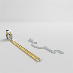 Ekena Millwork - ONL13X03X01BO - Endurathane Bonnie Onlay, 13"W x 3 1/8"H x 1/2"P, Factory Primed
