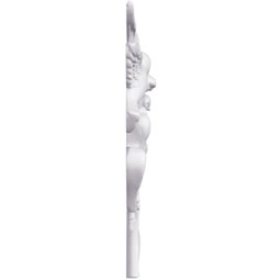 Ekena Millwork - ONL30X10X01DU - Endurathane Dutton Onlay, 31 3/8"W x 9 5/8"H x 1 3/8"P, Factory Primed