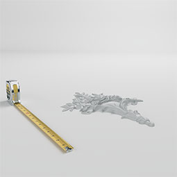 Ekena Millwork - ONL11X16X01RU - Endurathane Ruby Onlay, 12 3/8"W x 15 3/4"H x 1 1/8"P, Factory Primed