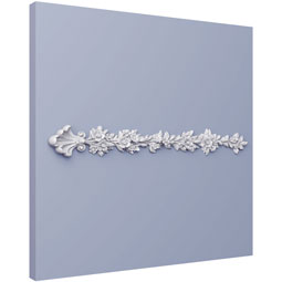 Ekena Millwork - ONL04X30X02AL - Endurathane Alessia Onlay, 4"W x 29 7/8"H x 1 5/8"P, Factory Primed