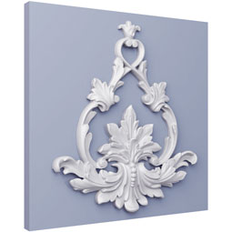 Ekena Millwork - PML10X08LU - Endurathane Panel Moulding Corner, 9 1/8"W x 9 3/4"H x 3/4"P (matches moulding PML01X00LU), Factory Primed