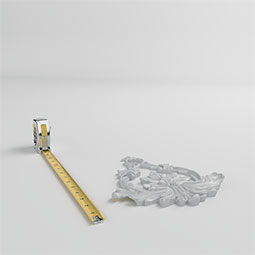 Ekena Millwork - PML10X08LU - Endurathane Panel Moulding Corner, 9 1/8"W x 9 3/4"H x 3/4"P (matches moulding PML01X00LU), Factory Primed