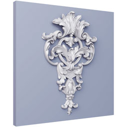 Ekena Millwork - PML09X15LU - Endurathane Panel Moulding Corner, 9"W x 14 1/8"H x 1 3/8"P (matches moulding PML00X01LU), Factory Primed