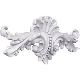 Ekena Millwork - PML10X04LU - Endurathane Panel Moulding Corner, 10 5/8"W x 4 3/8"H x 1 1/4"P (matches moulding PML00X01LU), Factory Primed