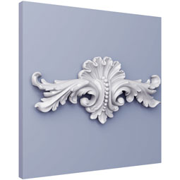 Ekena Millwork - PML10X04LU - Endurathane Panel Moulding Corner, 10 5/8"W x 4 3/8"H x 1 1/4"P (matches moulding PML00X01LU), Factory Primed