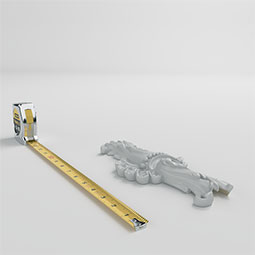 Ekena Millwork - PML10X04LU - Endurathane Panel Moulding Corner, 10 5/8"W x 4 3/8"H x 1 1/4"P (matches moulding PML00X01LU), Factory Primed