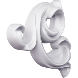 Ekena Millwork - PML05X03FI-L - Endurathane Panel Moulding Corner, 6 1/8"W x 2 1/2"H x 5/8"P, Left (matches moulding PML01X01FI), Factory Primed