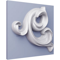 Ekena Millwork - PML05X03FI-L - Endurathane Panel Moulding Corner, 6 1/8"W x 2 1/2"H x 5/8"P, Left (matches moulding PML01X01FI), Factory Primed