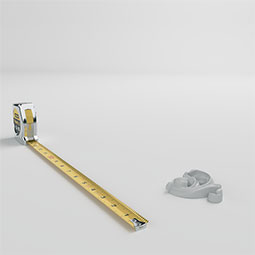 Ekena Millwork - PML05X03FI-L - Endurathane Panel Moulding Corner, 6 1/8"W x 2 1/2"H x 5/8"P, Left (matches moulding PML01X01FI), Factory Primed