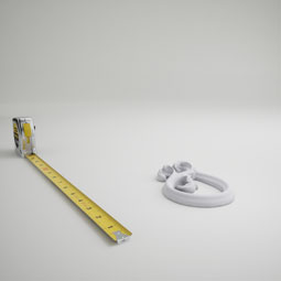 Ekena Millwork - PML08X04FI-R - Endurathane Finn Panel Moulding Corner, 5 1/8"W x 3 3/4"H x 7/8"D, Right (matches moulding PML01X01FI), Factory Primed