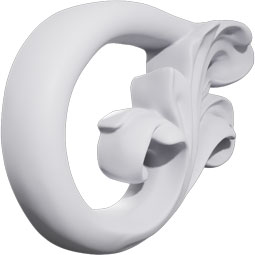 Ekena Millwork - PML06X03MA-L - Endurathane Maeve Panel Moulding Corner, 3 3/8"W x 2 1/2"H x 3/4"D, Left (matches moulding PML01X01MA), Factory Primed
