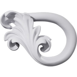 Ekena Millwork - PML06X03MA-R - Endurathane Maeve Panel Moulding Corner, 3 3/8"W x 2 1/2"H x 3/4"D, Right (matches moulding PML01X01MA), Factory Primed