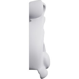 Ekena Millwork - PML04X02MA-R - Endurathane Maeve Panel Moulding Corner, 2"W x 1 7/8"H x 5/8"D, Right (matches moulding PML01X01MA), Factory Primed