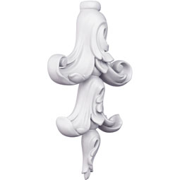 Ekena Millwork - ONL05X08X01AZ - Endurathane Azalea Onlay, 5 1/2"W x 7 5/8"H x 1 2/8"P, Factory Primed