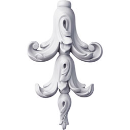 Ekena Millwork - ONL05X08X01AZ - Endurathane Azalea Onlay, 5 1/2"W x 7 5/8"H x 1 2/8"P, Factory Primed