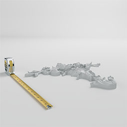 Ekena Millwork - ONL18X18X02BR - Endurathane Brooklyn Onlay, 18 5/8"W x 17 7/8"H x 1 5/8"P, Factory Primed
