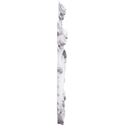 Ekena Millwork - ONL26X20X01CA - Endurathane Calliope Onlay, 26 3/4"W x 19 5/8"H x 1 3/8"P, Factory Primed