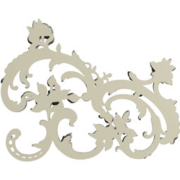 Ekena Millwork - ONL26X20X01CA - Endurathane Calliope Onlay, 26 3/4"W x 19 5/8"H x 1 3/8"P, Factory Primed