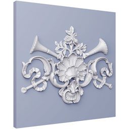 Ekena Millwork - ONL15X21X02LE - Endurathane Legacy Onlay, 15"W x 20 1/2"H x 1 5/8"P, Factory Primed