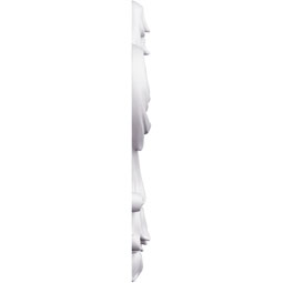 Ekena Millwork - ONL05X09X01QU - Endurathane Quincy Onlay, 6 3/8"W x 9"H x 5/8"P, Factory Primed