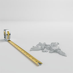 Ekena Millwork - ONL08X08X01BO - Endurathane Bodie Onlay, 8 7/8"W x 8"H x 7/8"P, Factory Primed