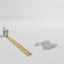Ekena Millwork - ONL04X04X01SA - Endurathane Samara Onlay, 4"W x 4 3/8"H x 3/4"P, Factory Primed